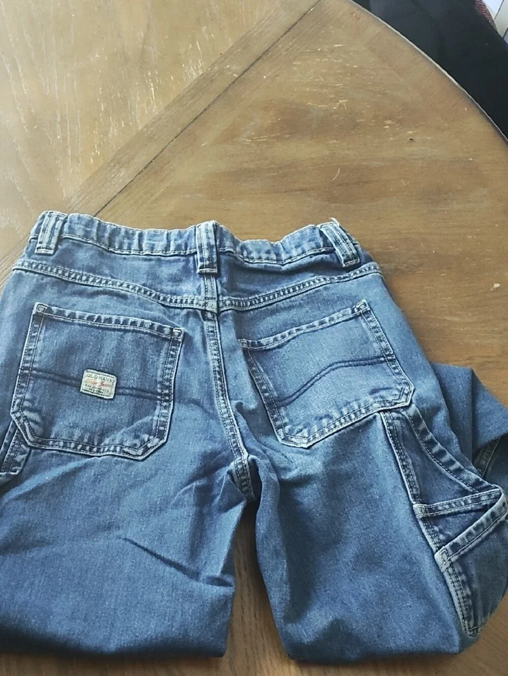 Old Navy Dark Blue Wide-Leg Jeans